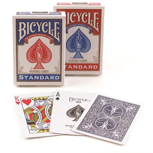 Standart Index Poker İskambil Oyun Kartı Kağıdı Destesi 2'li Mavi Kırmızı