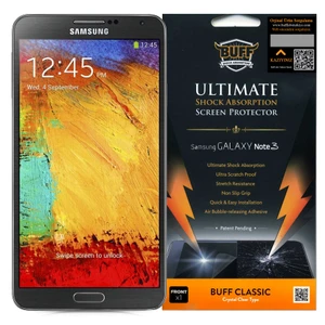 Buff Galaxy Note 3 Ekran Koruyucu Film Çizilmez