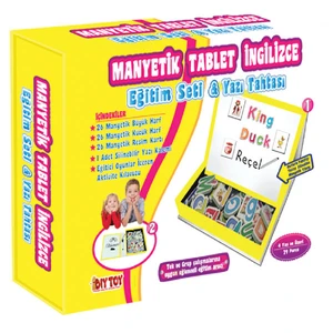 Manyetik Tablet İngilizce Seti - 1147