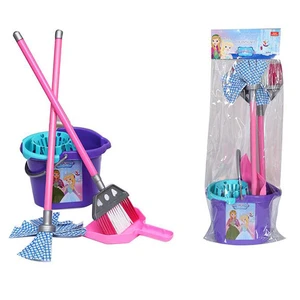 Uçar Oyuncak 121-Buzlar Ülkesi Pvc Temizlik Seti Seti