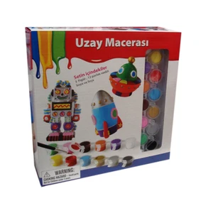 Oyuncak 192-Ch.Dıy Kt.Uzay Aracı Boyama Oyunu
