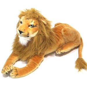 Oyuncak Ln60L-Pw Yatan Aslan Peluş 60Cm