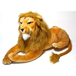 Oyuncak Ln88L-Pw Yatan Aslan 88Cm Peluş