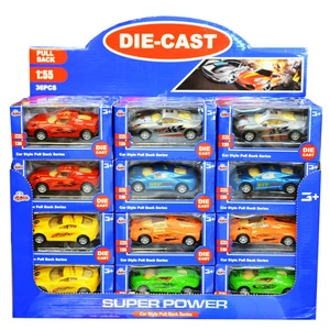 Oyuncak 1036Vr Çek-Bırak Kutulu 1:55 Metal Araba