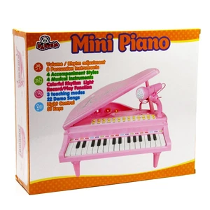 Oyuncak 1504B Kutulu Mikrofonlu Orta Boy Mini Piyano