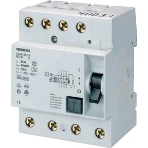 SIEMENS 5SM3345-0 125A 30mA 400V (3FAZ+NÖTR) KAÇAK AKIM RÖLESİ