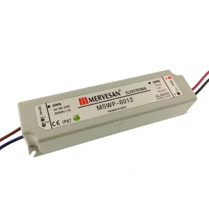 Led Trafosu 12Vdc 5A Ip67 - Mswp-6012