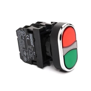 Çiftli Buton Kırmızı-Yeşil 1Na+1Nk