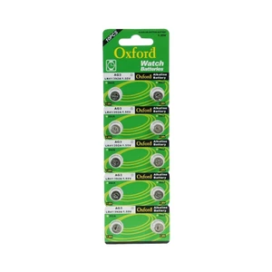 Ag3 Lr41 384 L736 Alkaline Düğme Pil 10 Adet
