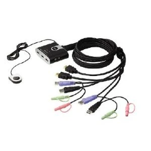 Cs692-At 2P Usb Hdmı /Audıo Kablo Kvm Switch