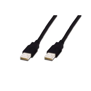 Usb 2.0 Bağlantı Kablosu, Usb A Erkek -Usb A Erkek, 1 Metre, Awg 30, Usb 2.0 Uyumlu, Siyah Renk