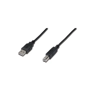 Usb 2.0 Bağlantı Kablosu, Usb A Erkek - Usb B Erkek B, 1.8 Metre, Awg 28, Usb 2.0 Uyumlu, Ul, Siyah Renk