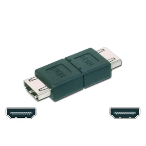 Hdmı Adaptör, Hdmı A (19 Pin) Dişi - Hdmı A (19 Pin) Dişi, Siyah Renk