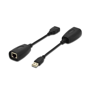 Digitus Usb 1.1 Mesafe Uzatma Cihazı, Cat 6/6A/7 Awg23 S/Ftp Ya Da F/Ftp Kablo Kullanıldığında Maksimum Mesafe 45 Metre