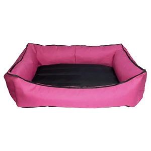 Su Geçirmez Kedi-Köpek Yatağı No: 1 50x60x15 Pembe