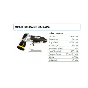 Osaka Opt-P 368 Daire Zımpara Fiyatı - Taksit Seçenekleri