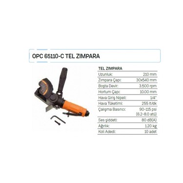 Osaka Opc 65110-C Tel Zımpara Fiyatı - Taksit Seçenekleri