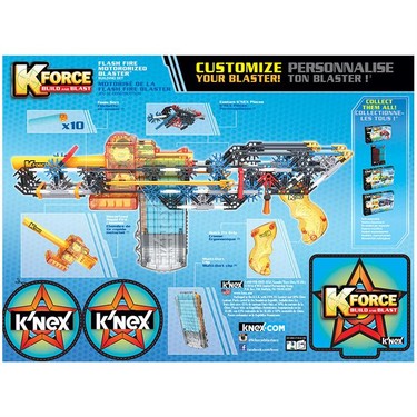 K'Nex K-Force Flash Fire Blaster Yapı Seti (Motorlu) 47010 Fiyatı