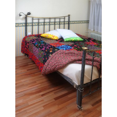 beguldan kalfakoy kirkyama yatak ortusu cift kisilik kirmizi fiyati