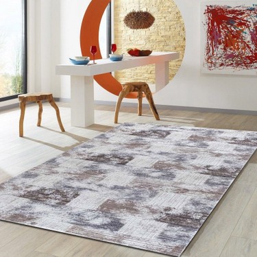 Koza Hali Casa Cotton Kilim 150x220 Cm Hardal Evidea