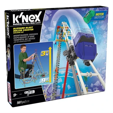 wdnyly4lv サロモンTNT+ATTACK11GWセット K'Nex Blizzard Blast Roller Coaster Seti (Motorlu) Thrill Fiyatı