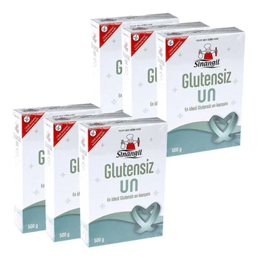 Sinangil Glutensiz Un 500 Gr x 6
