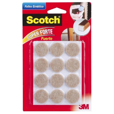 Scotch Keçe Kahverengi Yuvarlak