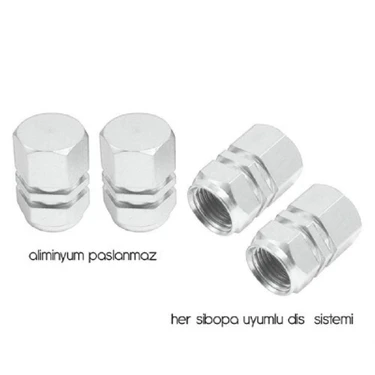 Süslen Oto Sibop Kapağı Metal Krom