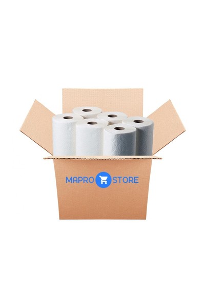 Mapro World Hareketli Kağıt Havlu 6'Lı Koli (6Kg)