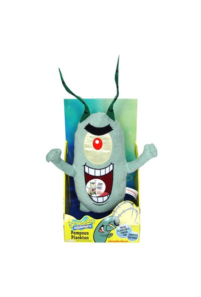 Plankton Elektronik Peluş Figür
