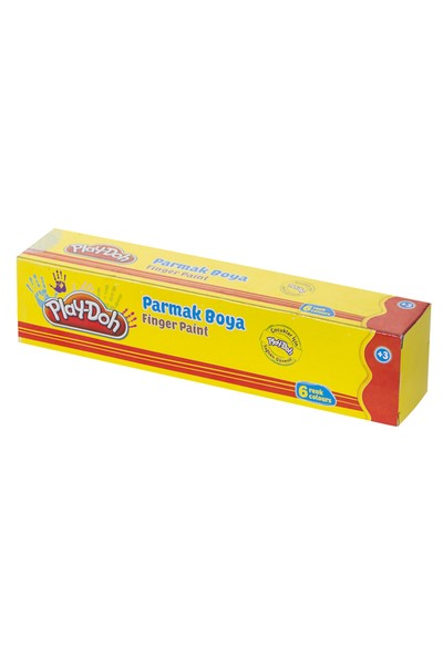 Play-Doh 6 Renk Parmak Boya Birleşik 30 Ml PLAY-PR018