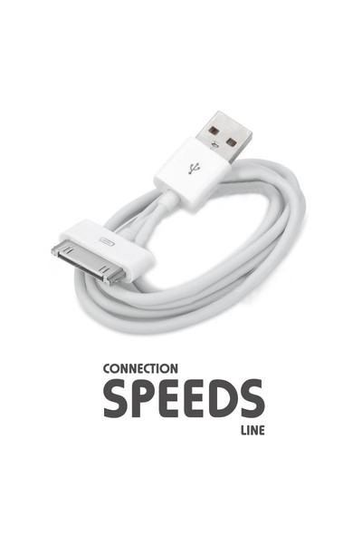 C.Speeds Lıne Ag-Ip4C İphone 4 1 Metre Usb Kablo