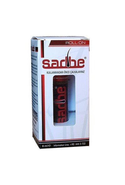 Sadbe Roll-on 8 ml Saç ve Sakal Kıran Önlemeye Yardımcı