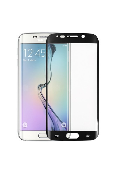 Samsung Galaxy S6 Edge Kavisli Pet Koruyucu cin23sy