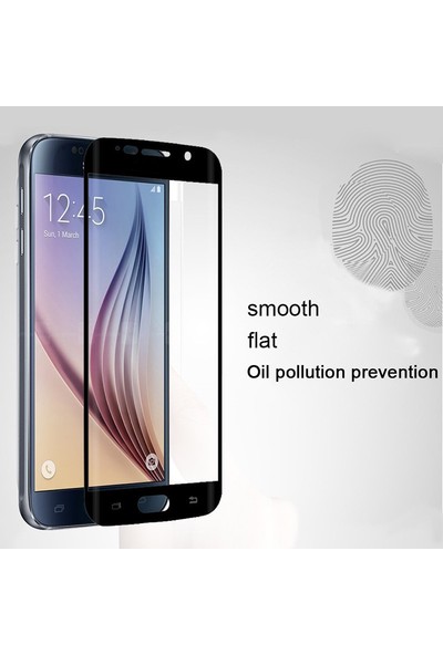 Samsung Galaxy S6 Edge Kavisli Pet Koruyucu cin23sy