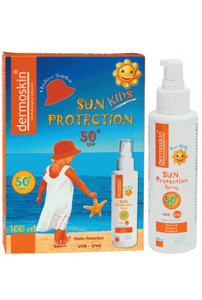 Dermoskin Sun Protection SPF 50+ Çocuklar için Güneş Koruyucu Krem