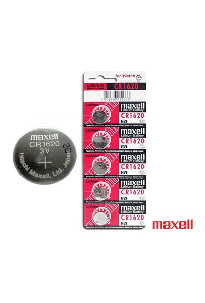 Maxell Cr-1620 Lityum Pil 5Li