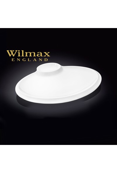 Wilmax Sosluklu Oval Yemek Tabağı, 41*31Cm.