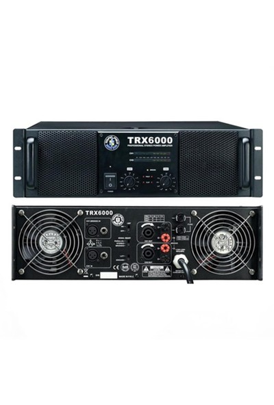 Topp Pro Trx-6000 Power Amfi 2X5200 Watt