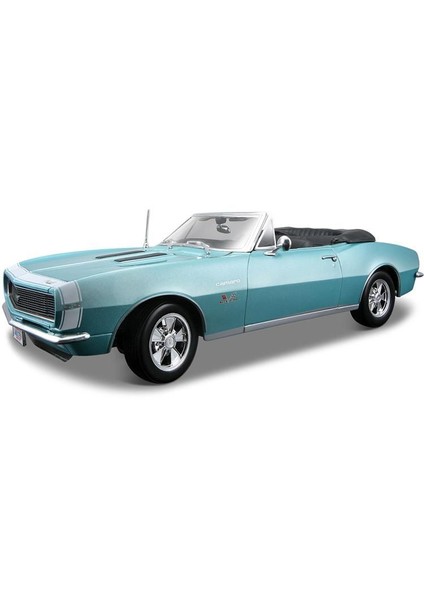 Maisto 1967 Chevrolet Camaro 396 C. 1:18 Model Araba S/E Mavi