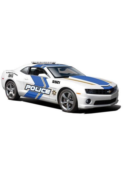 Maisto Chevrolet Camaro Rs 2010 Police 1:24 Model Araba S/E Beyaz