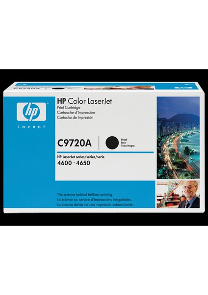 C9720A 641A SİYAH ORHİNAL TONER