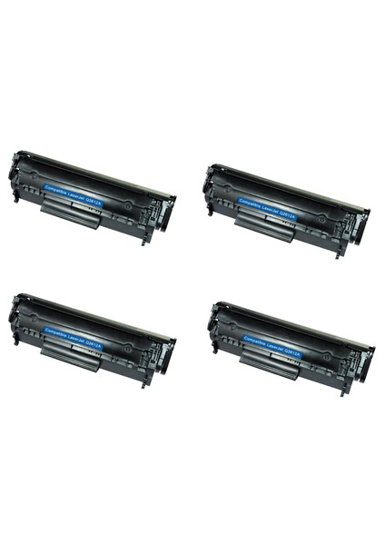 Canon İ Sensys Mf4430 Toner 4'lü Ekonomik Paket Muadil Yazıcı Kartuş