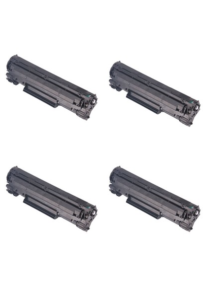 Canon Crg 737 Bk Toner 4'lü Ekonomik Paket Muadil Yazıcı Kartuş