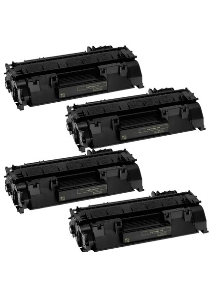 Canon Crg 719 Toner 4'lü Ekonomik Paket Muadil Toner