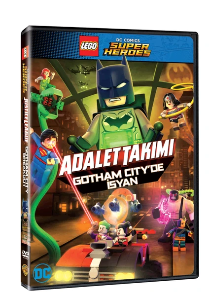 Lego Dc Super Heroes Justice League: Gotham City Breakout (Süper Kahramanlar Adalet Takımı: Gotham'Da İsyan) (Dvd)