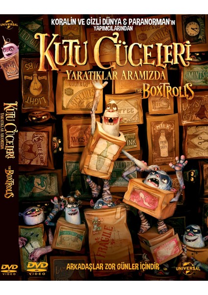 The Boxtrolls (Kutu Cüceleri Yaratıklar Aramızda) (Dvd)