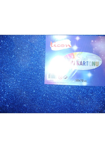 Ticom Simli Fon Kartonu 50*70Cm Mavi