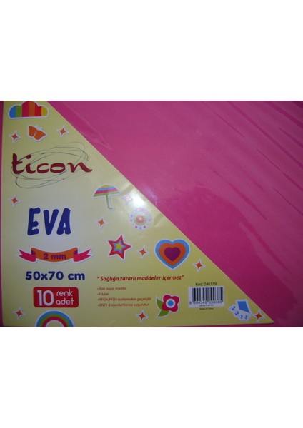 Eva 2Mm 50*70Cm Pembe