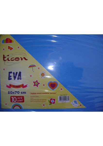 Eva 2Mm 50*70Cm Mavi